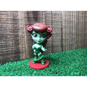 Poison Ivy Nerd Block Cryptozoic DC Lil Bombshells Vinyl Figure 2017 Loose